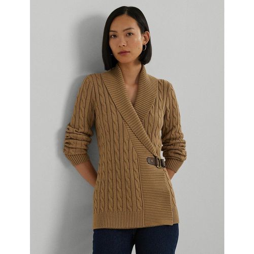 Donato Cotton Wrapover Cardigan - Lauren Ralph Lauren - Modalova