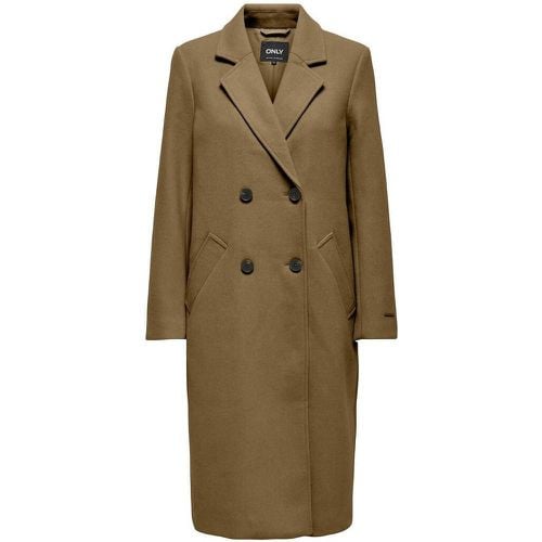 Double-Breasted Straight Coat - Only - Modalova