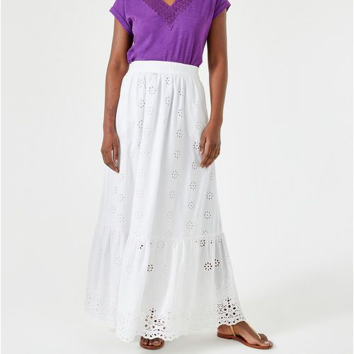 Cotton Full Maxi Skirt in Broderie Anglaise - Anne weyburn - Modalova