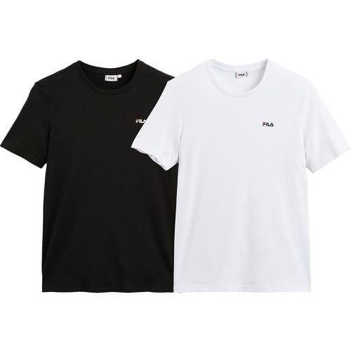 Pack of 2 Foundation T-Shirts with Short Sleeves in Cotton - Fila - Modalova