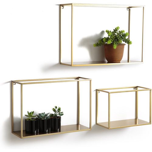 Set of 3 Hiba Metal Wall Shelves - LA REDOUTE INTERIEURS - Modalova