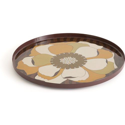 Solanne Floral Round Metal Tray - LA REDOUTE INTERIEURS - Modalova