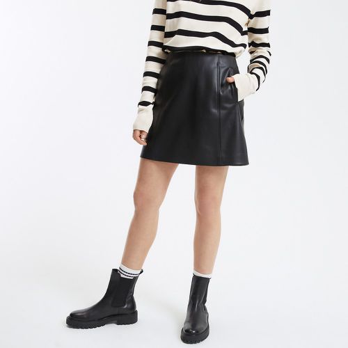 Faux Leather Mini Skirt - LA REDOUTE COLLECTIONS - Modalova