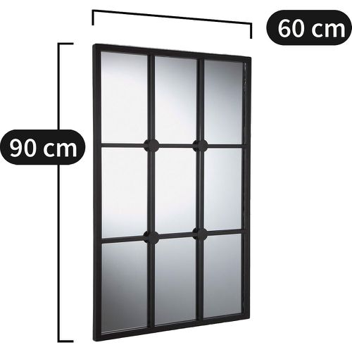 Lenaig 60 x 90cm Window-Style Metal Mirror - LA REDOUTE INTERIEURS - Modalova