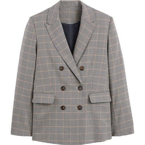 Recycled Houndstooth Check Blazer - LA REDOUTE COLLECTIONS - Modalova