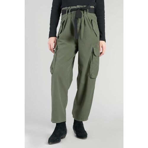 Baggy High Waist Trousers in Cotton - LE TEMPS DES CERISES - Modalova