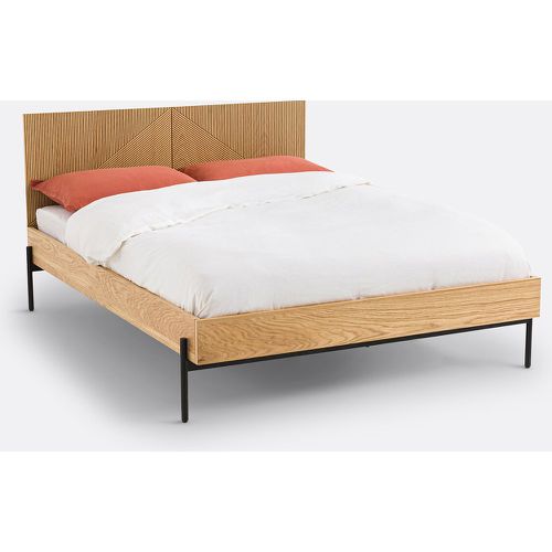 Signatures Lodge Oak Veneer Bed - LA REDOUTE INTERIEURS - Modalova