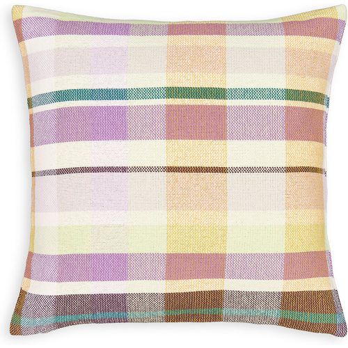 Palmilla 45 x 45cm Checked 100% Cotton Cushion Cover - LA REDOUTE INTERIEURS - Modalova