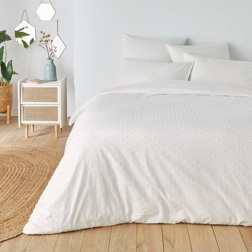 Hilda Textured 100% Cotton Duvet Cover - LA REDOUTE INTERIEURS - Modalova