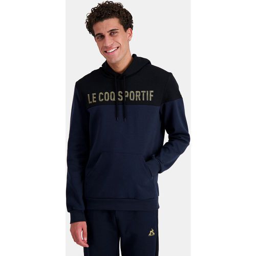 Logo Print Hoodie in Cotton Mix - Le Coq Sportif - Modalova