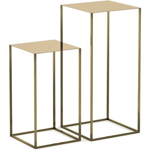 Set of 2 Romy Nesting Side Tables in Metal - AM.PM - Modalova