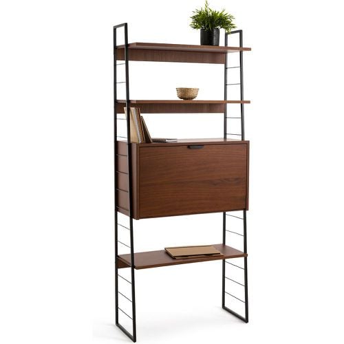 Watford Vintage Metal & Walnut Veneer Secretary Shelf Desk - LA REDOUTE INTERIEURS - Modalova