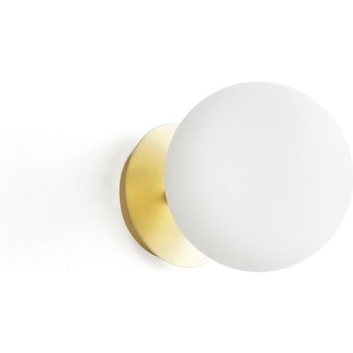 Moricio Wall Light in Brass and Opaline - LA REDOUTE INTERIEURS - Modalova