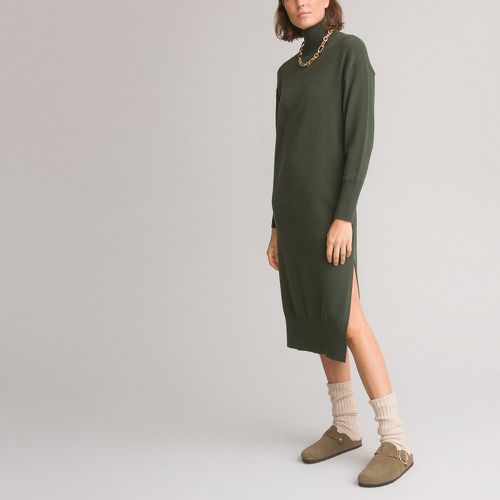 Turtleneck Midi Jumper Dress with Long Sleeves - LA REDOUTE COLLECTIONS - Modalova