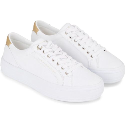 Canvas Vulcanized Trainers - Tommy Hilfiger - Modalova