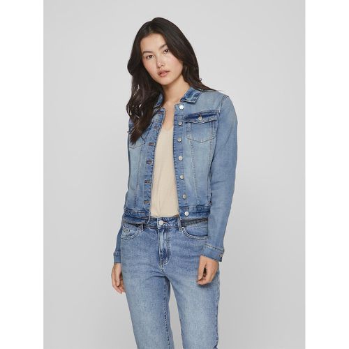 Denim Short Jacket in Straight Fit - Vila - Modalova