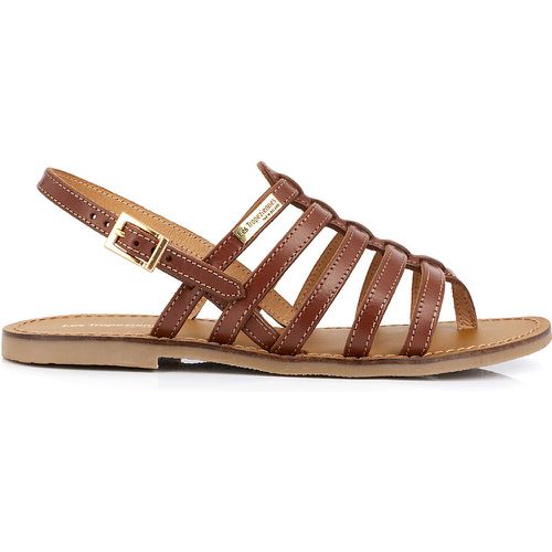 Herilo Leather Flat Sandals - LES TROPEZIENNES PAR M BELARBI - Modalova