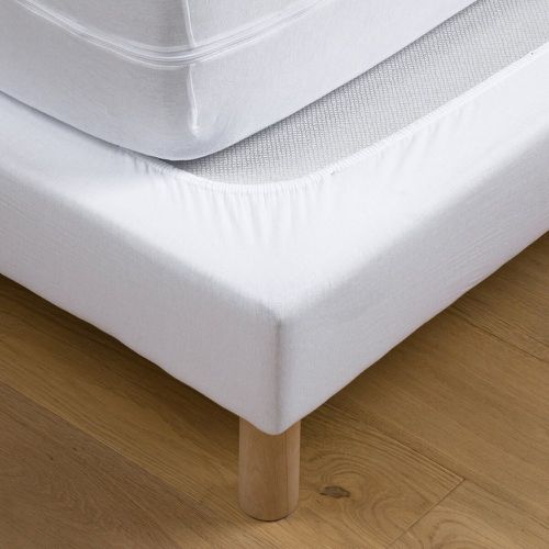 Anti-Mite Cotton Jersey Protective Valance - LA REDOUTE INTERIEURS - Modalova