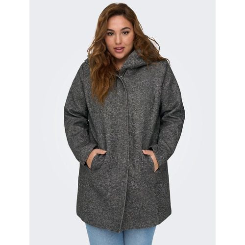 Lightweight Coat with Oversize Hood - ONLY CARMAKOMA - Modalova