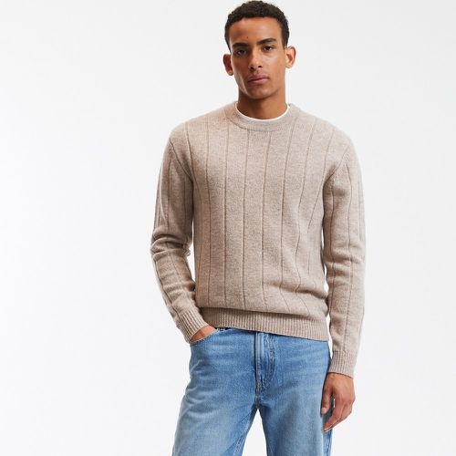 Wool Crew Neck Jumper in Chunky Knit - LA REDOUTE COLLECTIONS - Modalova