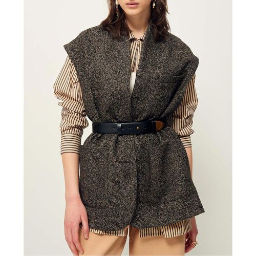 Hey Jude Gilet in Recycled Wool Mix - SESSUN - Modalova