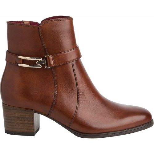 Leather Heeled Ankle Boots - tamaris - Modalova