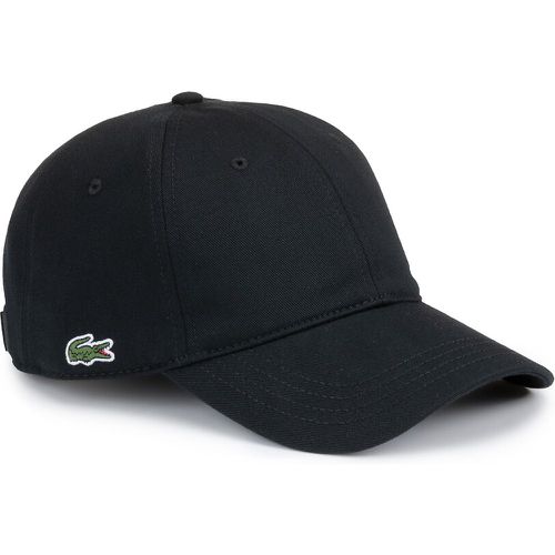 Embroidered Logo Cotton Cap - Lacoste - Modalova