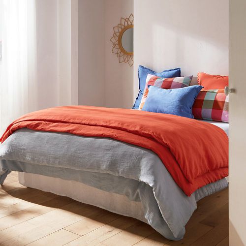 Linot Plain 100% Washed Linen Duvet Cover - LA REDOUTE INTERIEURS - Modalova