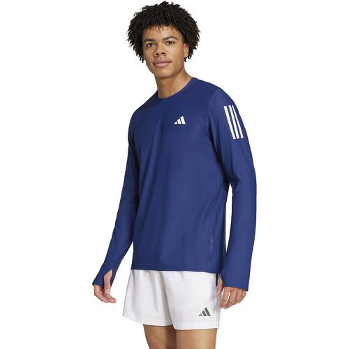 Logo Running T-Shirt with Long Sleeves - adidas performance - Modalova