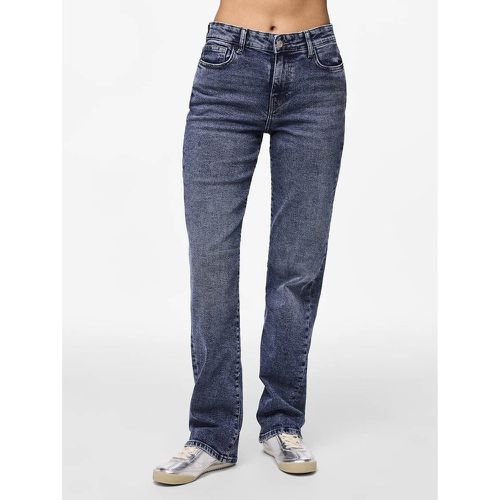 Mid Rise Straight Jeans - Pieces - Modalova