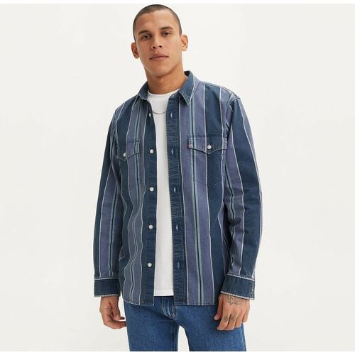 Striped Loose Fit Shirt in Cotton Twill - Levi's - Modalova