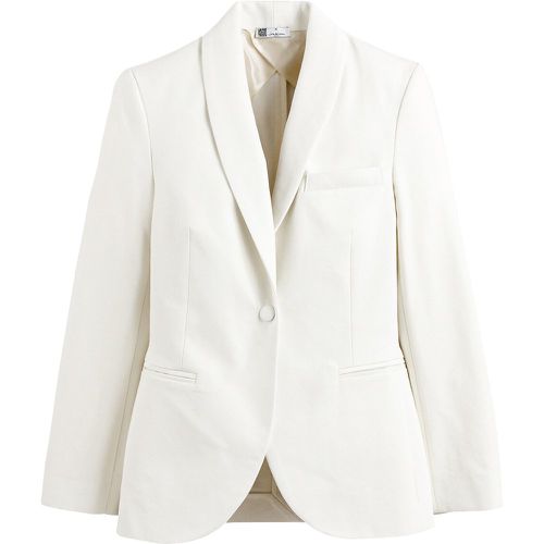 Cotton Fitted Blazer - JULIE DE LIBRAN x LA REDOUTE - Modalova