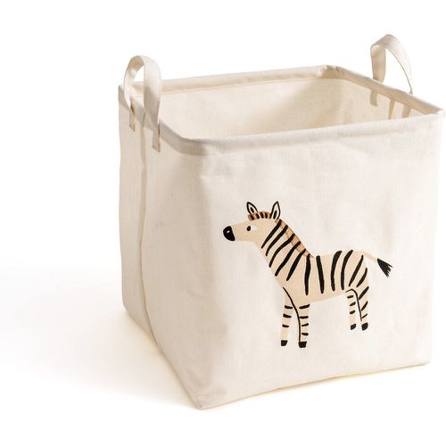 Junglito Zebra Cube Basket - LA REDOUTE INTERIEURS - Modalova