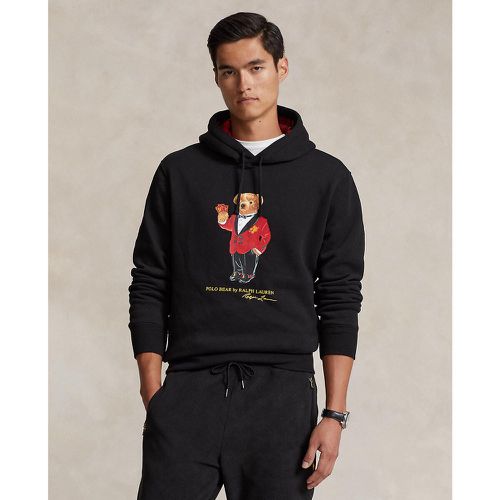 Logo Print Hoodie in Cotton Mix - Polo Ralph Lauren - Modalova