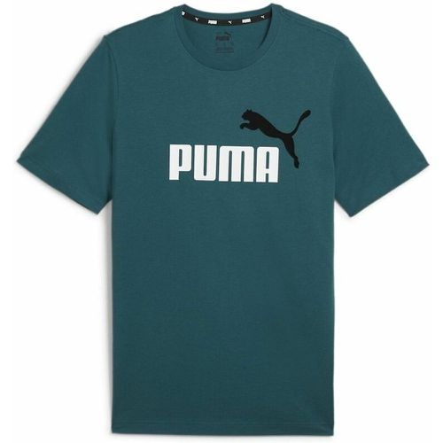 Essential Cotton Sports T-Shirt with Large Logo - Puma - Modalova