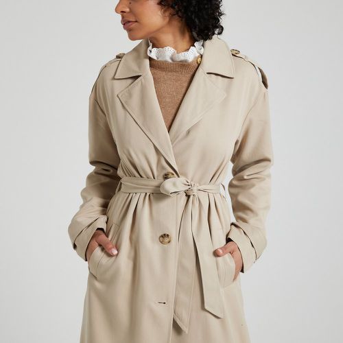 Tie-Waist Trench Coat - Only Tall - Modalova