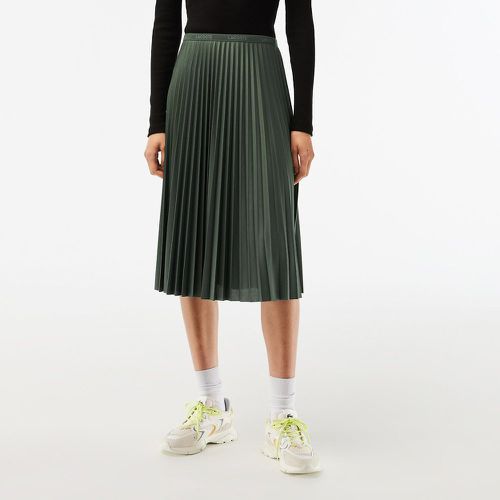 Pleated Midi Skirt - Lacoste - Modalova