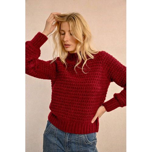 Chunky Knit Jumper with Funnel Neck - MOLLY BRACKEN - Modalova