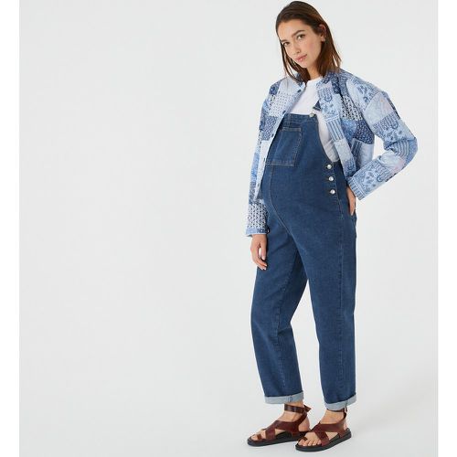 Denim Maternity Dungarees, Length 28.5" - LA REDOUTE COLLECTIONS - Modalova