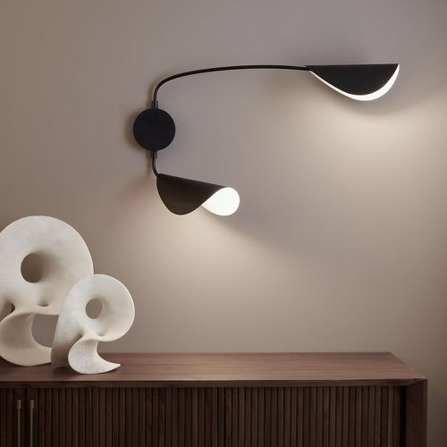 Funambule Contemporary 2-Arm Wall Light in Metal - AM.PM - Modalova