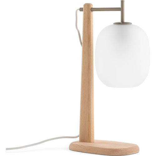 Navida Oak & Frosted Glass Table Lamp - LA REDOUTE INTERIEURS - Modalova