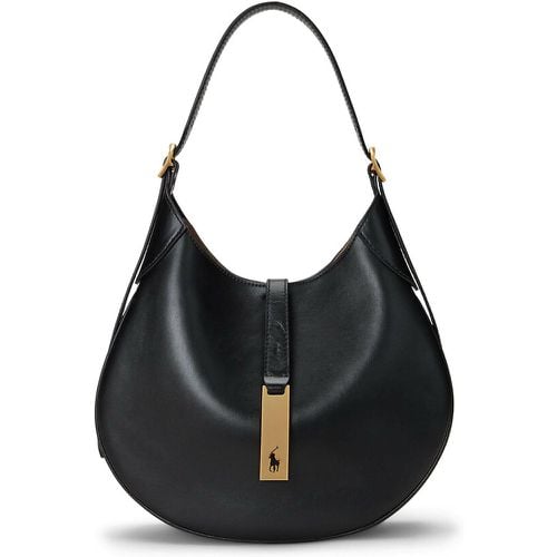 Polo ID Half Moon Bag in Leather - Polo Ralph Lauren - Modalova