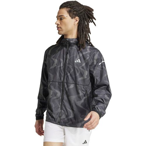 Printed Running Jacket - adidas performance - Modalova