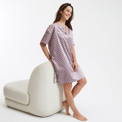 Printed Satin Nightdress - LA REDOUTE COLLECTIONS - Modalova