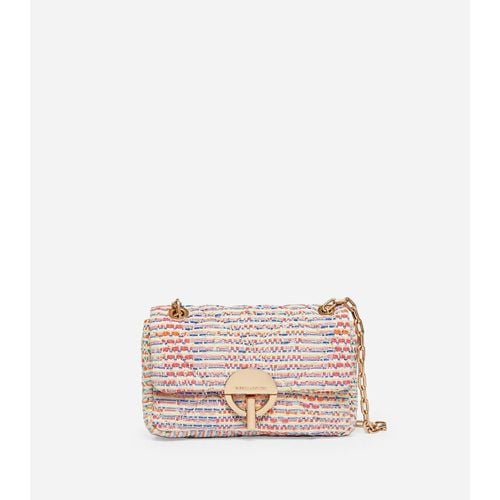 Nano Moon Crossbody Bag in Cotton Blend - VANESSA BRUNO - Modalova