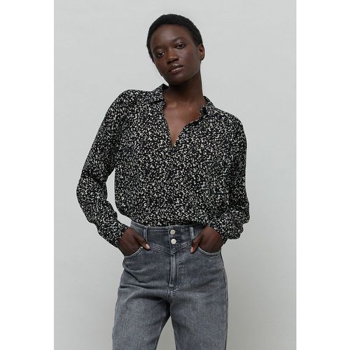 Graphic Print Blouse with Long Sleeves - IKKS - Modalova