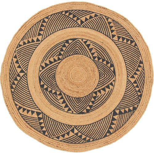 Poppy Round Jute Rug - SO'HOME - Modalova