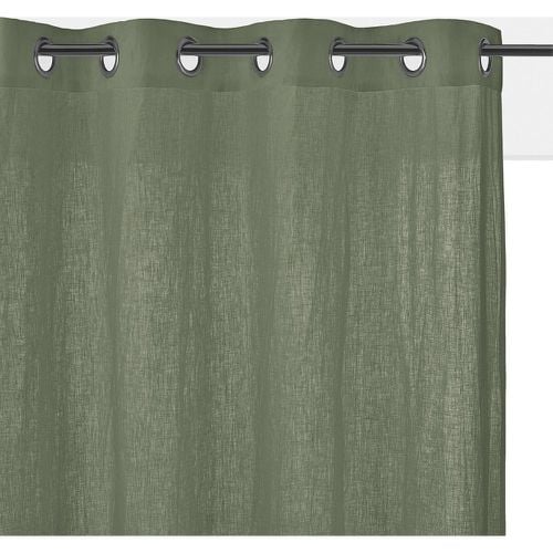 Onega 100% Washed Linen Curtain with Eyelets - LA REDOUTE INTERIEURS - Modalova