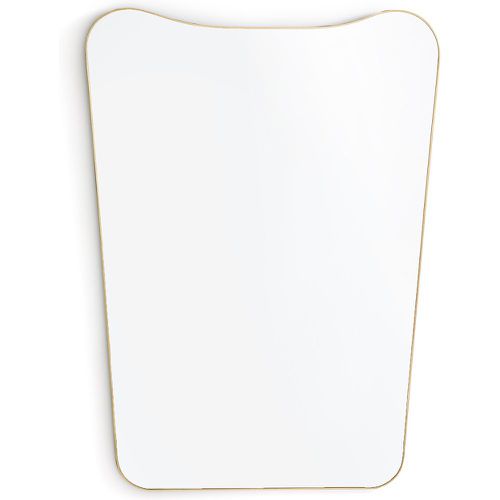 Uyova 90 x 65cm Brass Mirror - LA REDOUTE INTERIEURS - Modalova