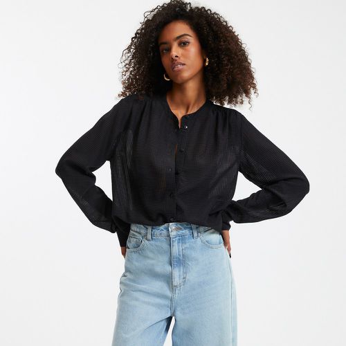 Mandarin Collar Shirt with Long Sleeves - LA REDOUTE COLLECTIONS - Modalova